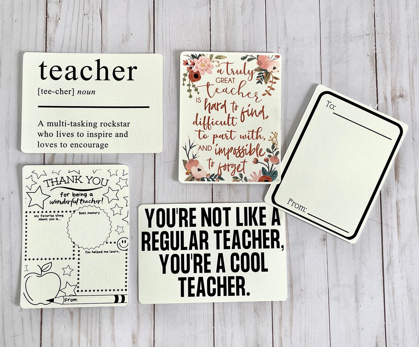 Teacher Appreciation - Personalized Bundle