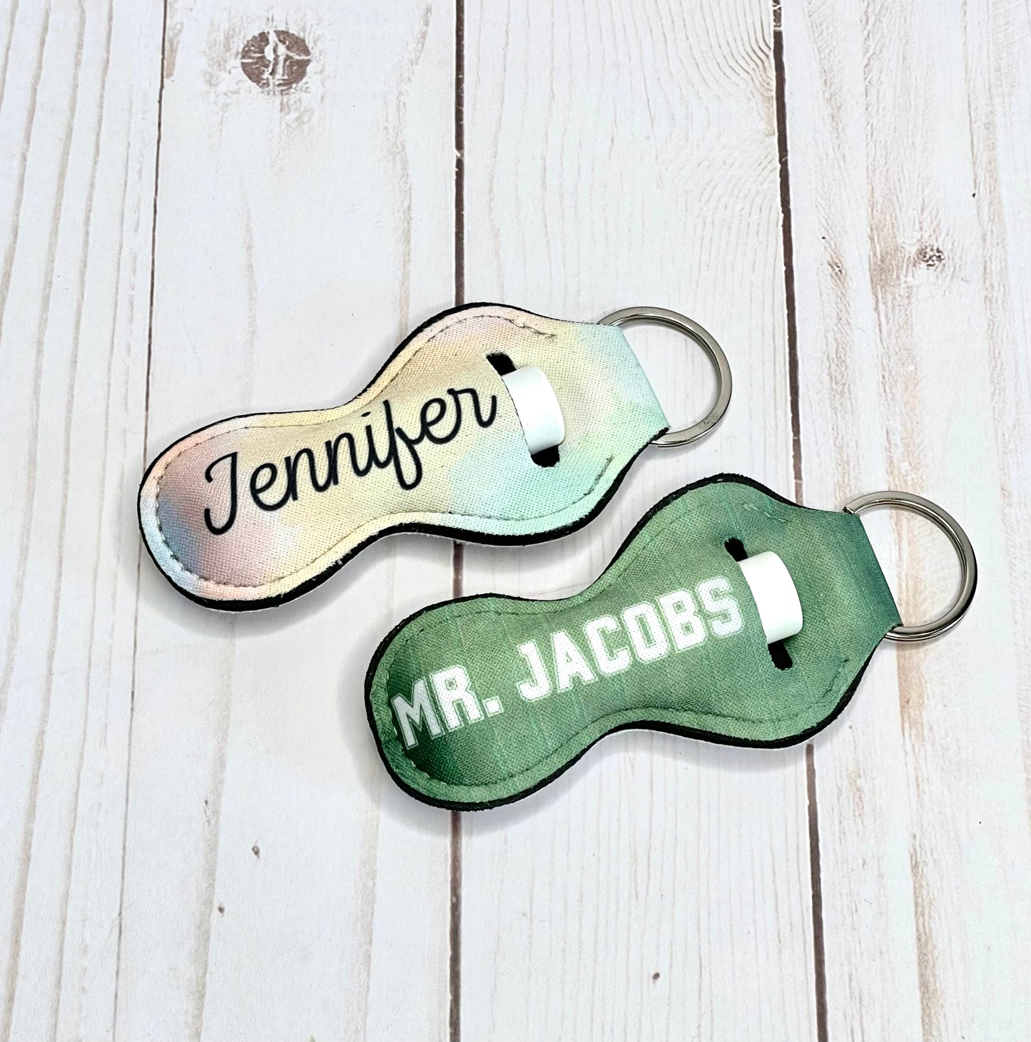 Personalized Lip Balm Holder